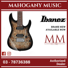 Ibanez AZ427P1PB-CKB AZ Premium Series 7-String Electric Guitar, Charcoal Black Burst