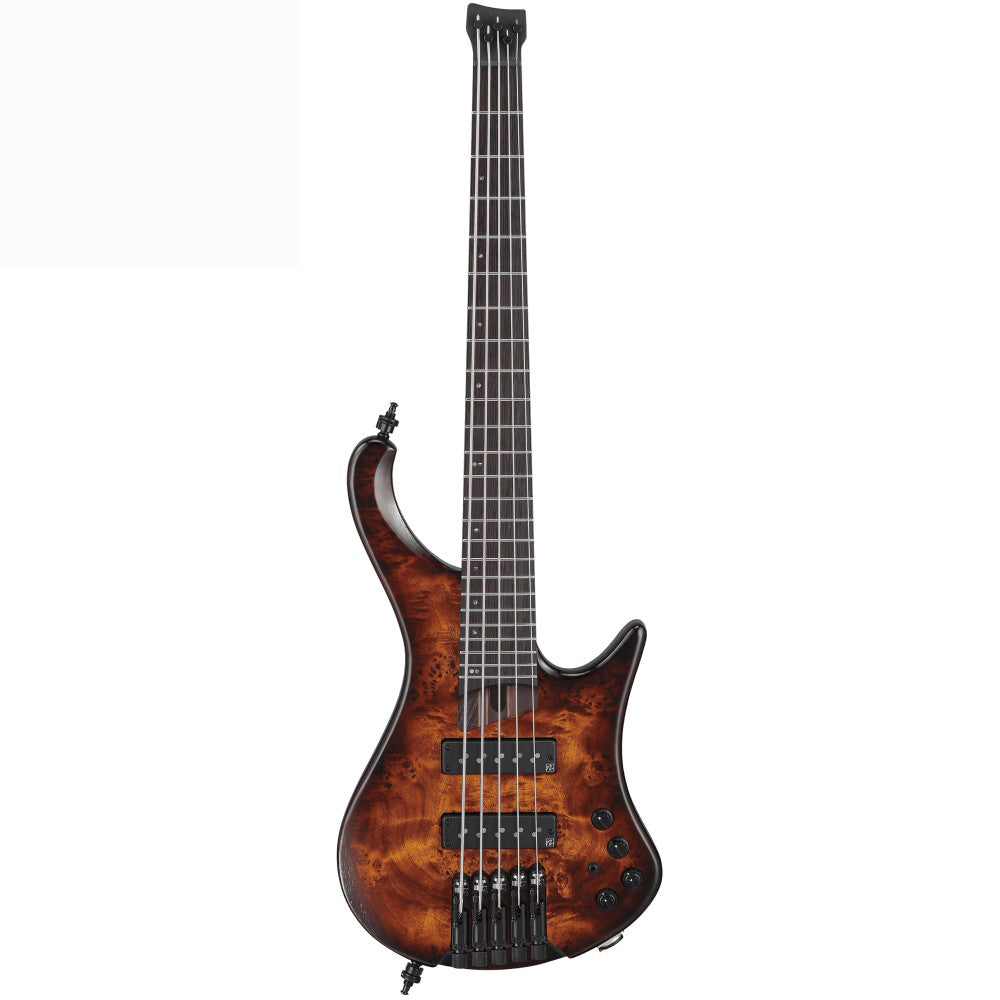 Ibanez EHB1505S-DEL EHB Workshop Series 5 String Electric Bass, Dragon Eye Burst Low Gloss