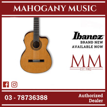 Ibanez GA6CE-AM GA Series Classical Acoustic Electric Guitar, Amber High Gloss