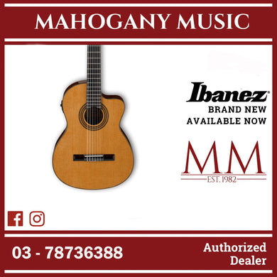 Ibanez GA6CE-AM GA Series Classical Acoustic Electric Guitar, Amber High Gloss