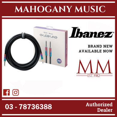 Ibanez GL20 Glideline Series JTC Collaboration Guitar Cable, 20ft