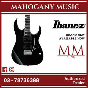 Ibanez GRG170DX-BKN RG GIO Series Electric Guitar, Black Night
