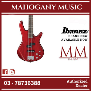 Ibanez GSR200-TR GIO SR Series Electric Bass, Transparent Red