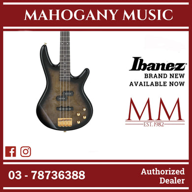 Ibanez GSR200PC-TPB GIO SR Series Electric Bass, Transparent Pale Black Burst