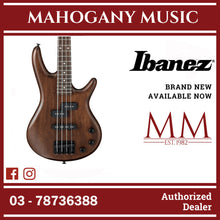 Ibanez GSRM20B-WNF GIO SR Series miKro Short Scale Electric Bass, Walnut Flat