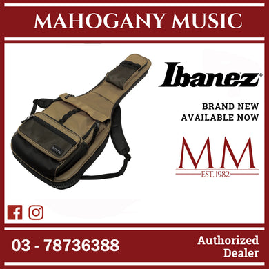 Ibanez IGB651-KH POWERPAD Designer Collection Gig Bag for Electric Guitar, Khaki