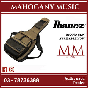 Ibanez IGB651-KH POWERPAD Designer Collection Gig Bag for Electric Guitar, Khaki