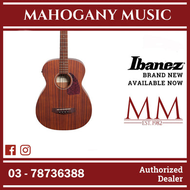 Ibanez PCBE12MH-OPN Performance Series Acoustic Electric Bass, Open Pore Natural