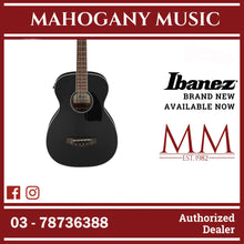 Ibanez PCBE14MH-WK Performance Series Acoustic Electric Bass, Weathered Black Open Pore
