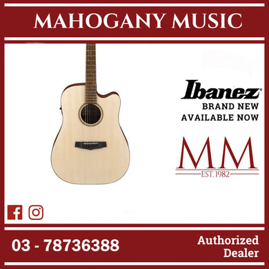 Ibanez PF10CE-OPN Performance Series Acoustic Electric Guitar, Open Pore Natural