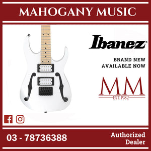 Ibanez PGMM31-WH Paul Gilbert Signature PGM miKro Series Electric Guitar, White