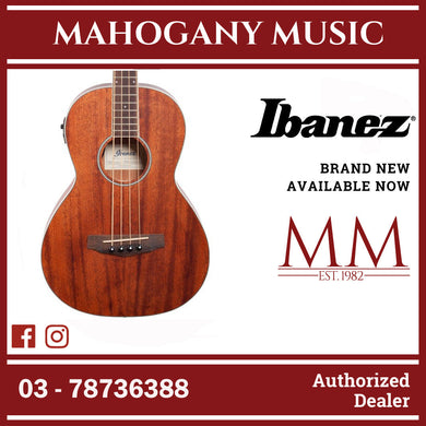 Ibanez PNB14E-OPN Performance Series Acoustic Electric Bass, Open Pore Natural