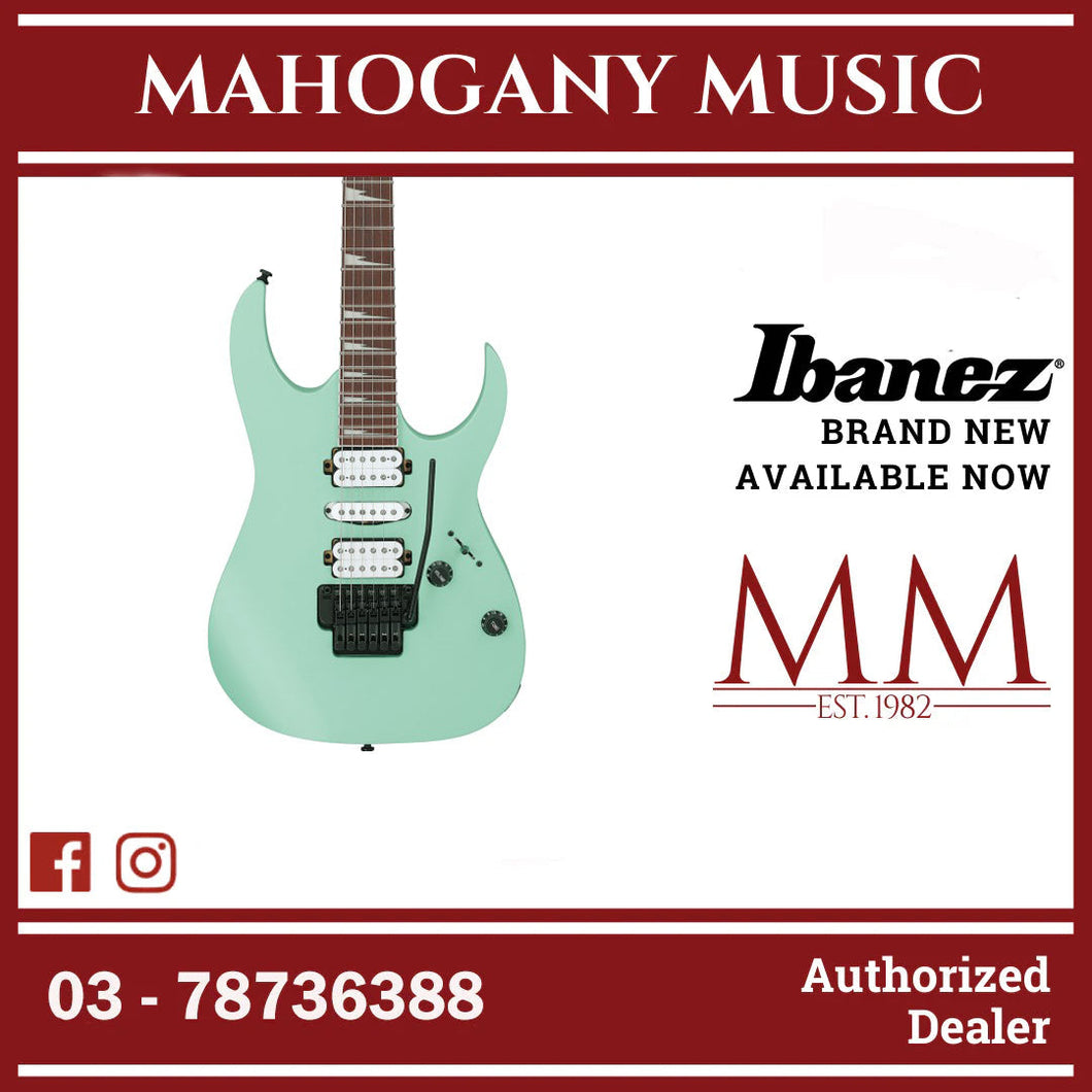Ibanez RG470DX-SFM RG Standard Series Electric Guitar, Sea Foam Green Matte
