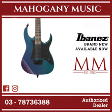 Ibanez RG631ALF-BCM RG Axion Label Series Electric Guitar, Blue Chameleon