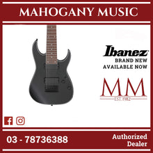 Ibanez RG8EX-BKF RG Standard Series 8 String Electric Guitar, Black Flat