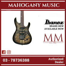 Ibanez S1070PBZ-CKB S Premium Series Electric Guitar, Charcoal Black Burst