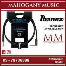 Ibanez SI5L Guitar Cable, Straight/Right Angle Plug, 5ft