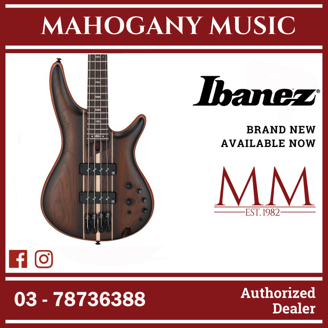 Ibanez SR1350B-DUF SR Series Electric Bass, Dual Mocha Burst Flat