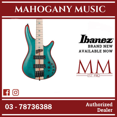 Ibanez SR300E-CUB SR Series Electric Bass, Cerulean Aura Burst