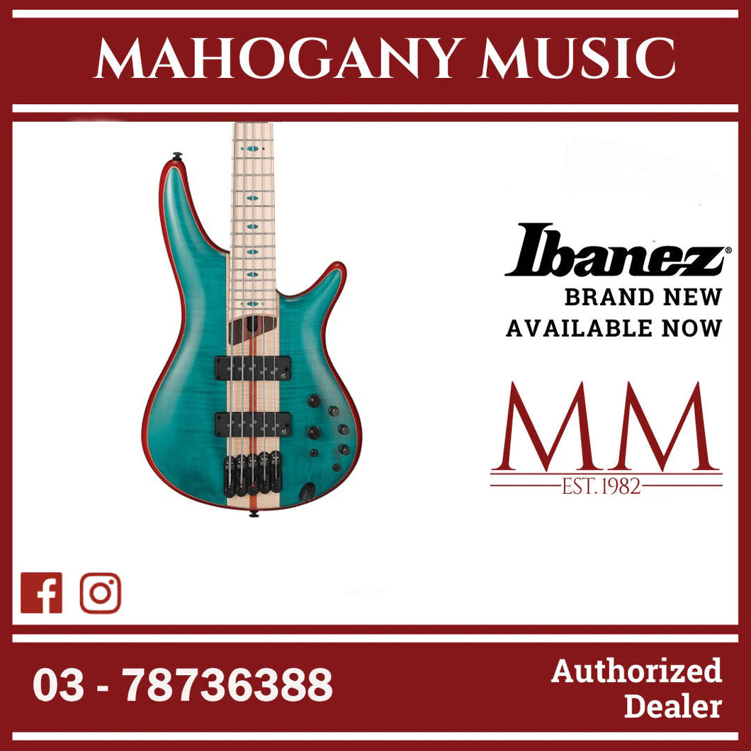 Ibanez SR300E-CUB SR Series Electric Bass, Cerulean Aura Burst