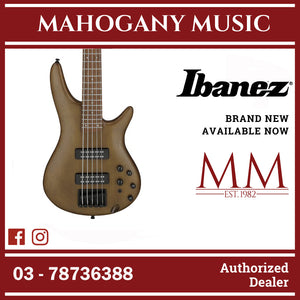 Ibanez SR300EB-WNF SR Series Electric Bass, Walnut Flat