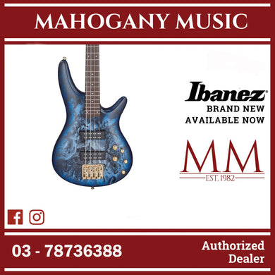 Ibanez SR300EDX-CZM SR Standard Series Electric Bass, Cosmic Blue Frozen Matte