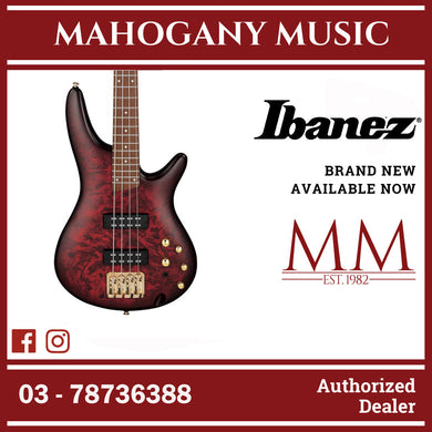 Ibanez SR300EDX-WZM SR Standard Series Electric Bass, Wine Red Frozen Matte