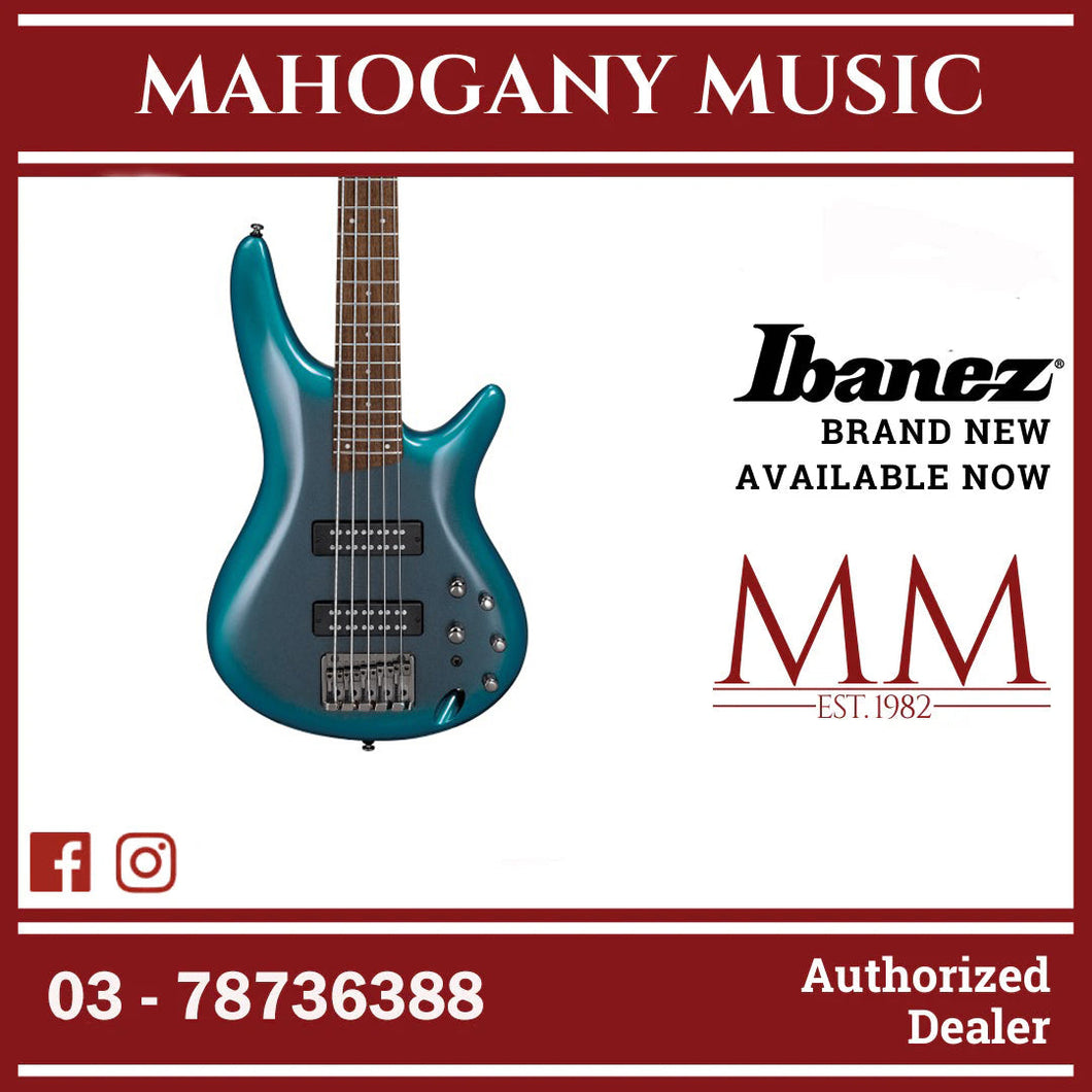 Ibanez SR305E-CUB SR Series 5-String Electric Bass, Cerulean Aura Burst