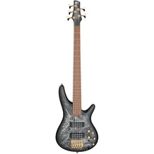 Ibanez SR305EDX-BZM SR Standard Series 5 String Electric Bass, Black Ice Frozen Matte