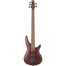 Ibanez SR505E-BM SR Standard Series 5-String Electric Bass, Brown Mahogany