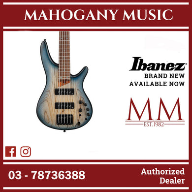 Ibanez SR605E-CTF SR Standard Series 5-String Electric Bass, Cosmic Blue Starburst Flat