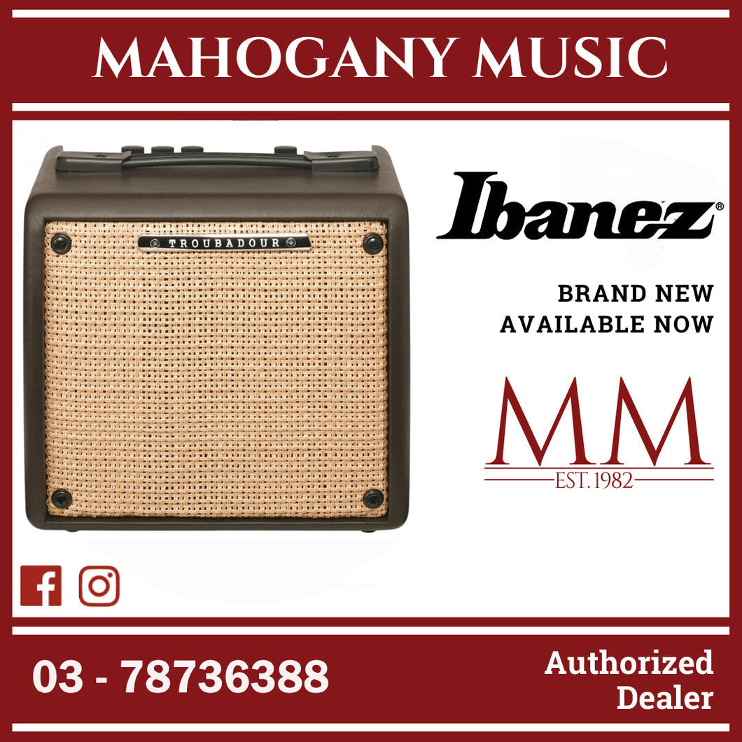 Ibanez T15II-E Troubadour Acoustic Guitar Combo Amplifier