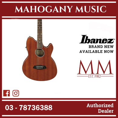 Ibanez TCY12E-OPN Talman Series Acoustic Electric Guitar, Open Pore Natural
