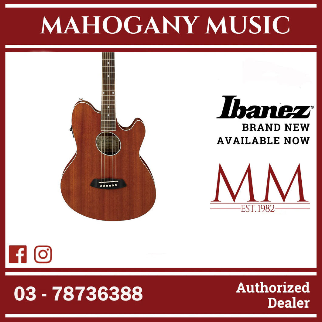 Ibanez TCY12E-OPN Talman Series Acoustic Electric Guitar, Open Pore Natural