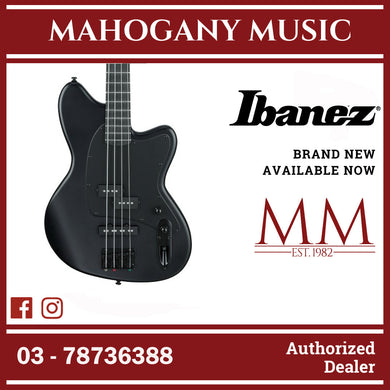 Ibanez TMB420B-BKF Talman Bass Standard Series Electric Bass, Black Flat