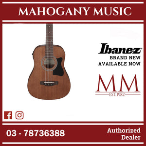 Ibanez V44MINIE-OPN V Series 3/4 Size Acoustic Electric Guitar, Open Pore Natural