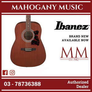 Ibanez V54NJP-OPN Jampack Series Acoustic Guitar Package, Open Pore Natural