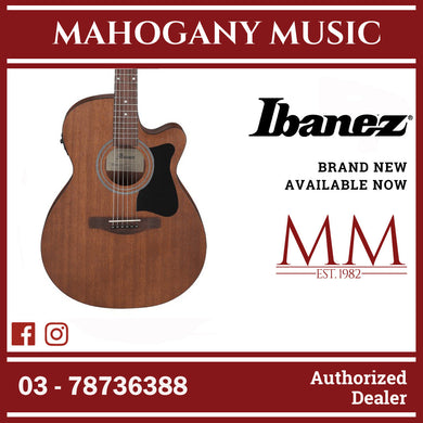 Ibanez VC44CE-OPN V Series Acoustic Electric Guitar, Open Pore Natural
