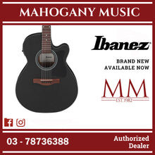 Ibanez VC44CE-WK V Series Acoustic Electric Guitar, Weathered Black Open Pore