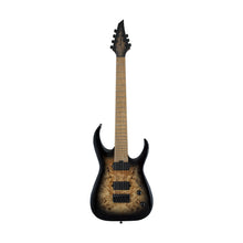 [PREORDER] Jackson Pro Series Misha Mansoor Juggernaut HT7P Electric Guitar, Caramelized Maple FB, Black Burst