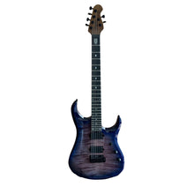 Sterling JP150DFM-PNB-E2-WB John Petrucci Signature Electric Guitar, Purple Nebula