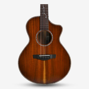 Covenant Guitar Junior KOA-E 36 inch 3/4 Acoustic Guitar with M2P Dual Channel Pick Up (Build in Speaker)