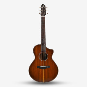 Covenant Guitar Junior Koa 36 inch Solid Top Acoustic Guitar including Soft Case and Accessories