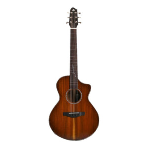 Covenant Guitar Junior Koa 36 inch Solid Top Acoustic Guitar including Soft Case and Accessories