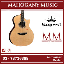 KEPMA Elite B1e-GA Series Solid Sitka Spruce Top Grand Auditorium Acoustic Guitar, LR Baggs Stage Pro Anthem B1e-GA-N