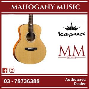 KEPMA FS36 Elite Series 36 inch (3/4) Travel Solid Top Acoustic Guitar ( FS-36 / FS 36 / 36" )