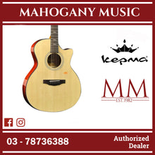 Kepma F1 Solid Sitka Spruce Top Grand Auditorium Acoustic Guitar - Natural ( F1GA / F1-GA)