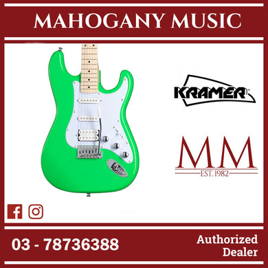 Kramer Focus VT-211S Electric Guitar - Neon Green