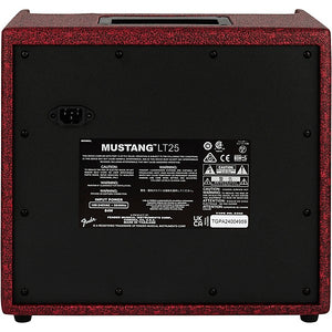 [PREORDER] Fender Mustang LT25 Guitar Combo Amplifier, Wine, 230V UK