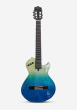 Smiger LE-C2-BL Nylon String Silent Trans Blue Electric Guitar